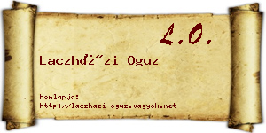Laczházi Oguz névjegykártya